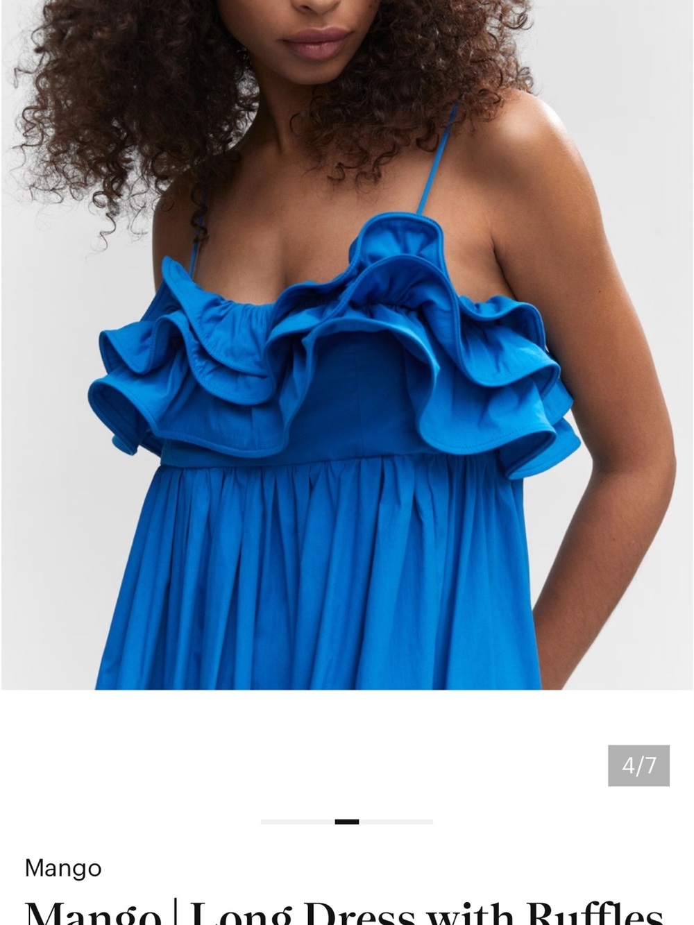 Mango Ruffle Gown - Picture 5 of 5